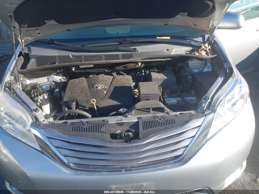 2017 Toyota Sienna Xle Premium 8 Passenger VIN: 5TDYZ3DC3HS861664 Lot: 43726945