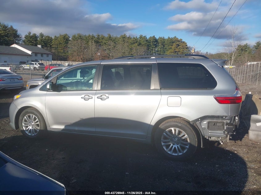 2017 Toyota Sienna Xle Premium 8 Passenger VIN: 5TDYZ3DC3HS861664 Lot: 43726945