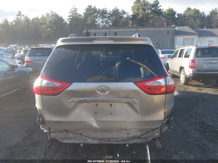 2017 Toyota Sienna Xle Premium 8 Passenger VIN: 5TDYZ3DC3HS861664 Lot: 43726945