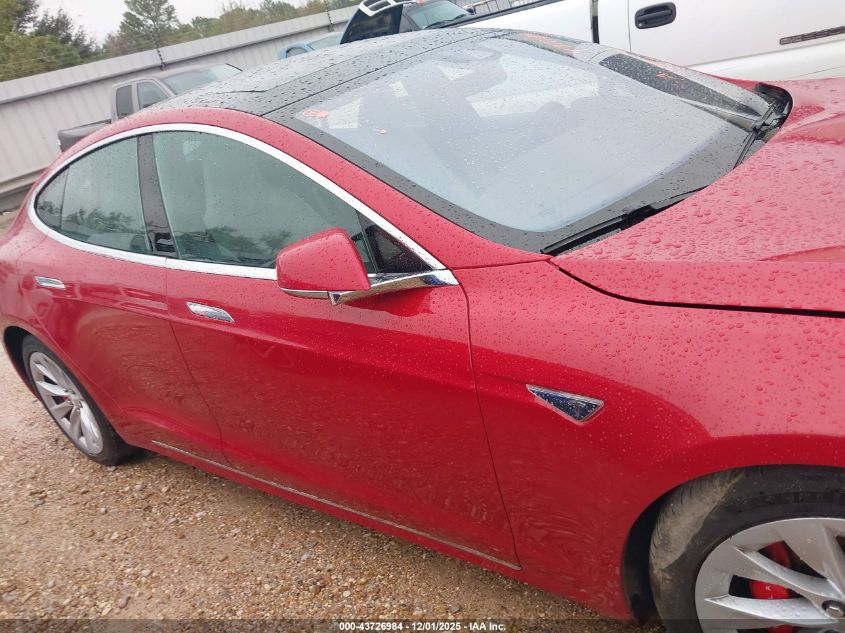 2016 Tesla Model S 90D/P100D/P85D/P90D VIN: 5YJSA1E44GF141981 Lot: 43726984