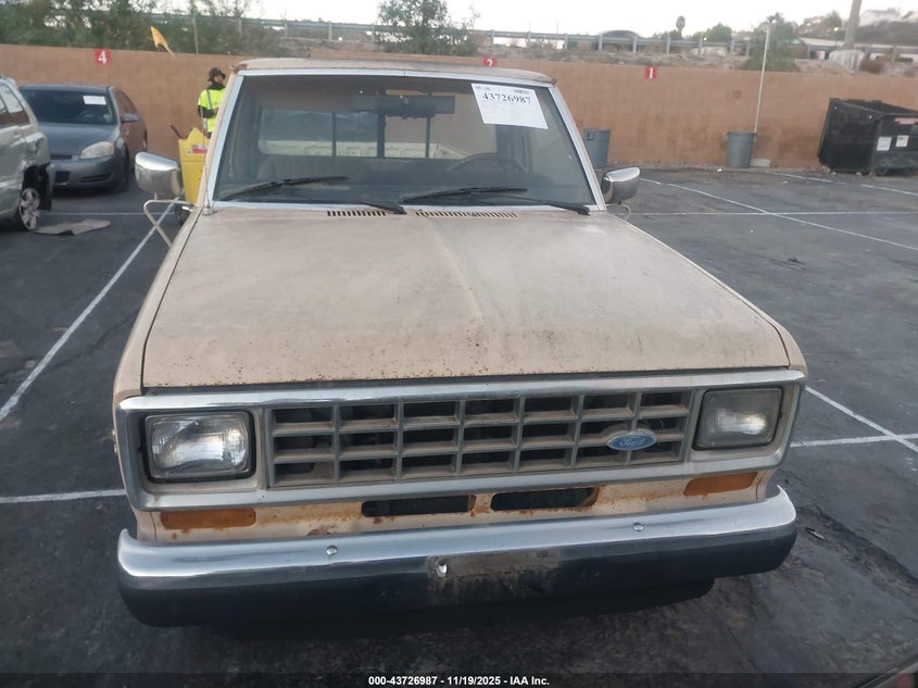 1986 Ford Ranger VIN: 1FTBR10T8GUA05318 Lot: 43726987