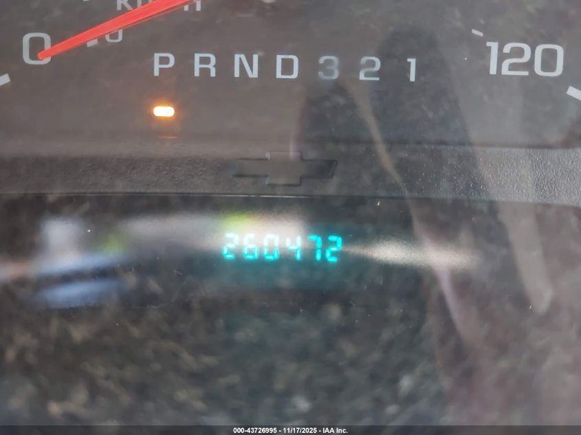 2008 Chevrolet Trailblazer Fleet VIN: 1GNDS13S082204786 Lot: 43726995