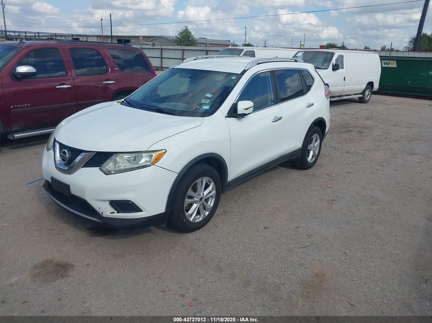 KNMAT2MT0GP712117 2016 NISSAN ROGUE photo no. 2