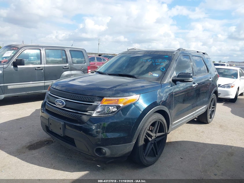 1FM5K7D81EGA22253 2014 FORD EXPLORER photo no. 2