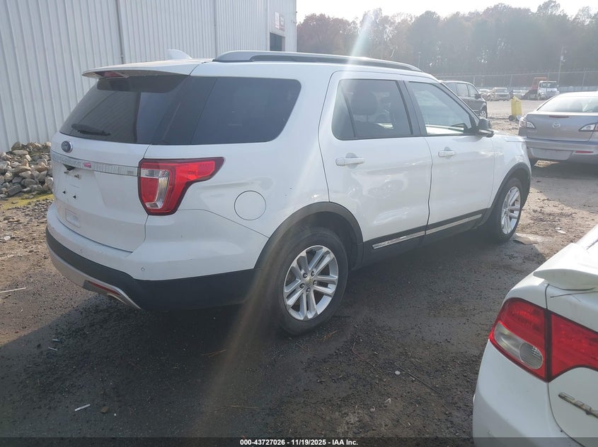 VIN 1FM5K7D80HGC36820 2017 FORD EXPLORER XLT
