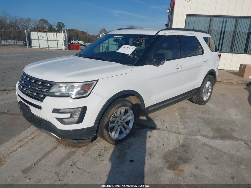 1FM5K7D80HGC36820 2017 FORD EXPLORER photo no. 2