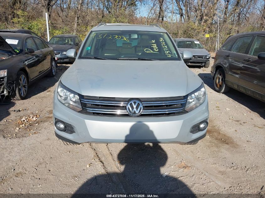2015 Volkswagen Tiguan Sel VIN: WVGBV7AX1FW604950 Lot: 43727036