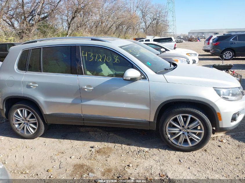 2015 Volkswagen Tiguan Sel VIN: WVGBV7AX1FW604950 Lot: 43727036