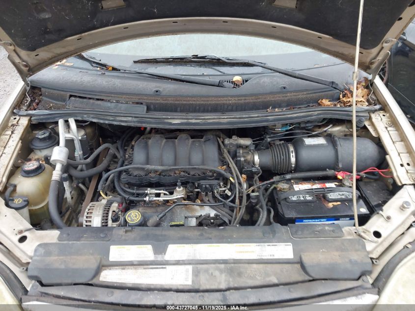 2000 Ford Windstar Se VIN: 2FMDA5245YBB31393 Lot: 43727045