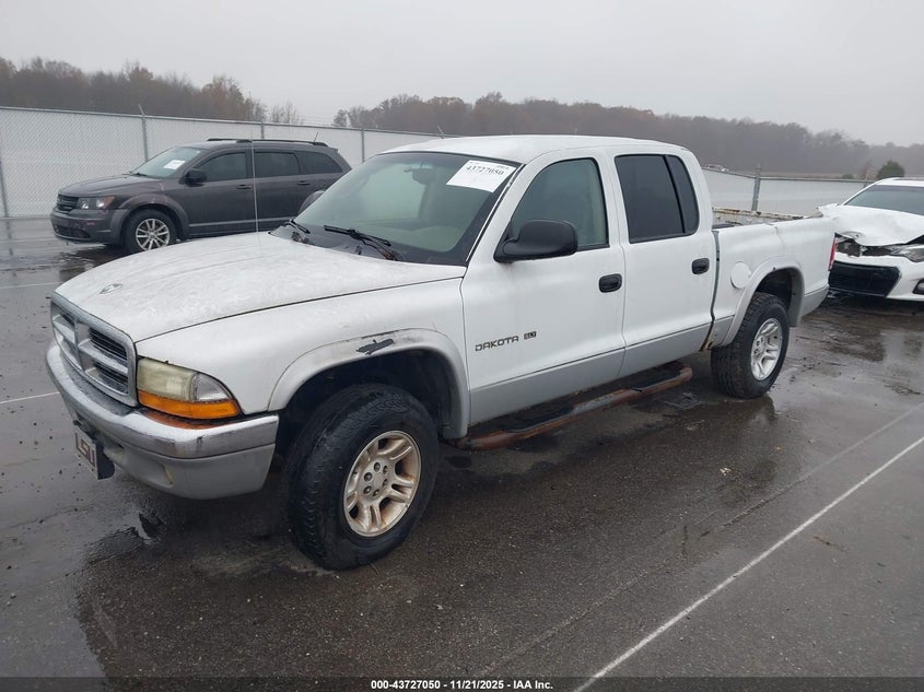 1B7HG2AN51S251333 2001 DODGE DAKOTA photo no. 2