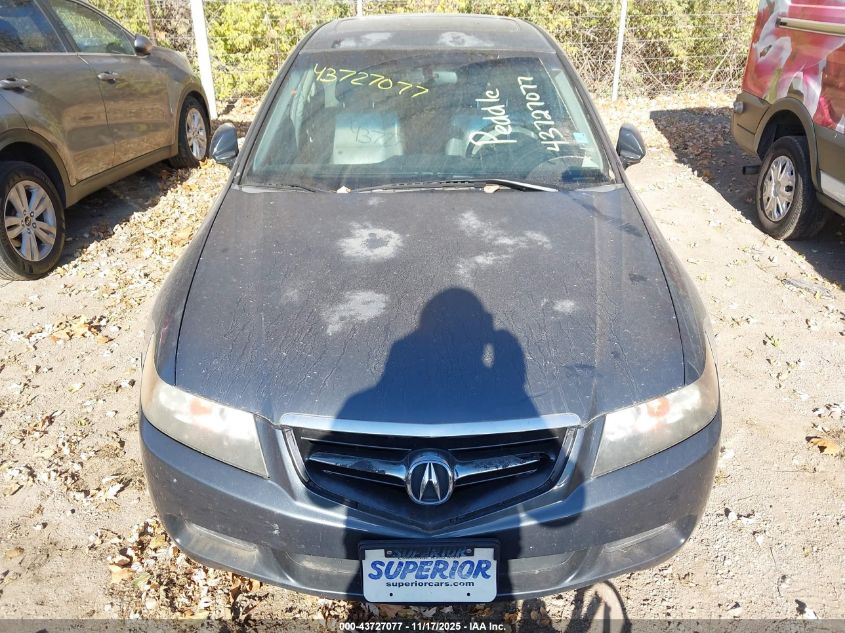 2005 Acura Tsx VIN: JH4CL96965C021762 Lot: 43727077