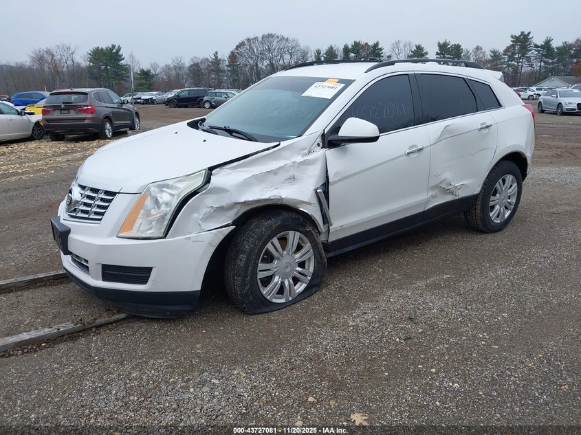Vin: 3gyfnae35fs606703, lot: 44222441, cadillac srx standard 20152