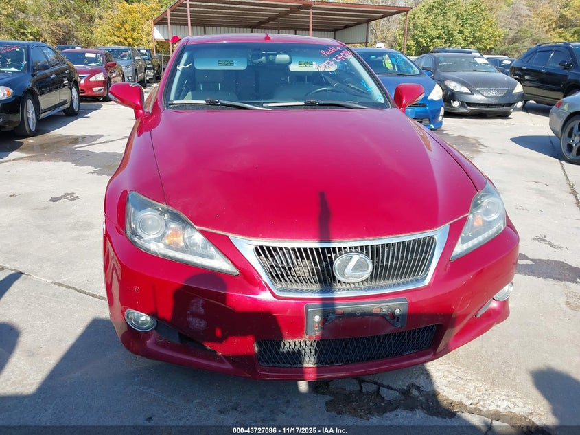2011 Lexus Is 250C VIN: JTHFF2C25B2519472 Lot: 43727086