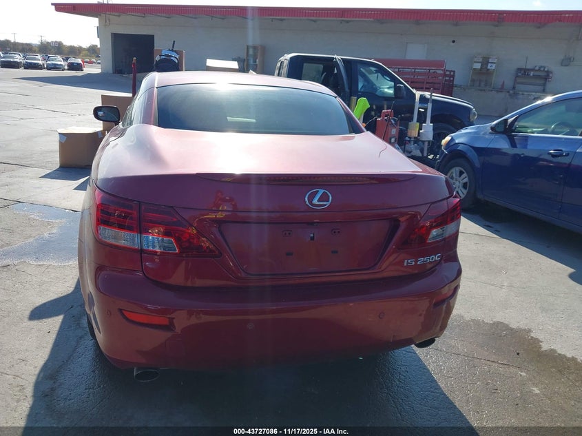 2011 Lexus Is 250C VIN: JTHFF2C25B2519472 Lot: 43727086