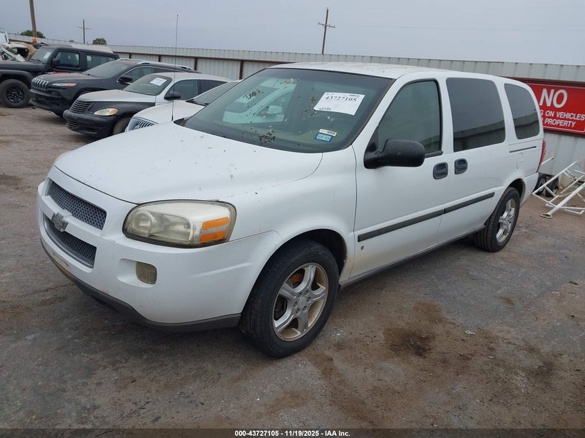 1GNDV23147D199972 2007 CHEVROLET UPLANDER photo no. 2