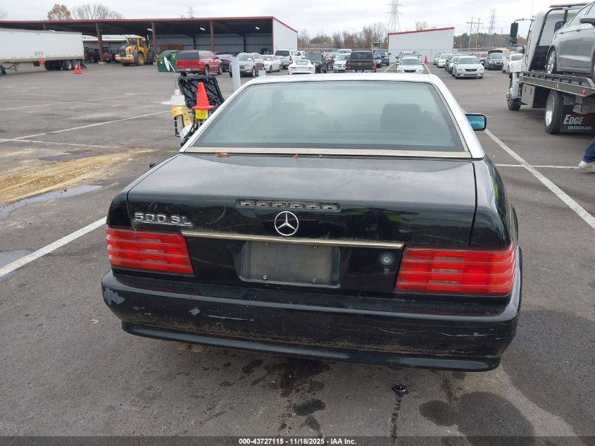 1991 Mercedes-Benz 500 Sl VIN: WDBFA66E2MF022631 Lot: 43727115