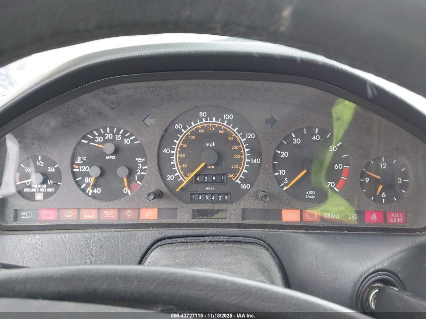 1991 Mercedes-Benz 500 Sl VIN: WDBFA66E2MF022631 Lot: 43727115