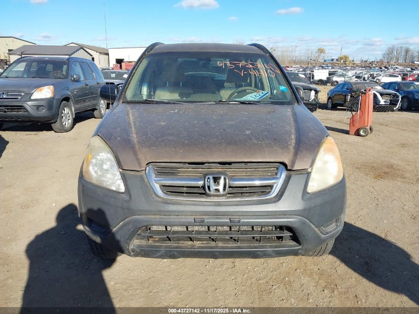 2003 Honda Cr-V Lx VIN: JHLRD78443C044410 Lot: 43727142