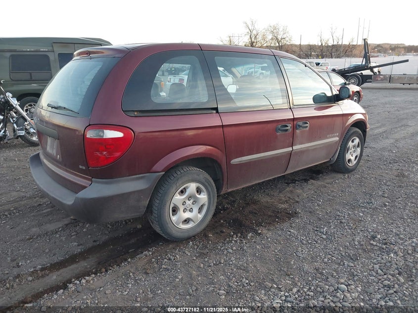 1B4GP25B01B224470 2001 DODGE CARAVAN photo no. 4