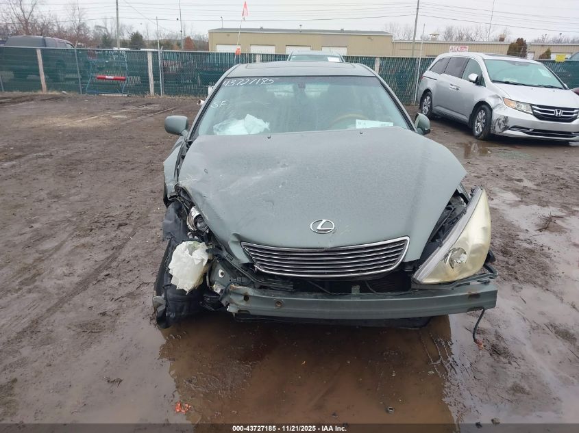 2005 Lexus Es 330 VIN: JTHBA30G755091734 Lot: 43727185