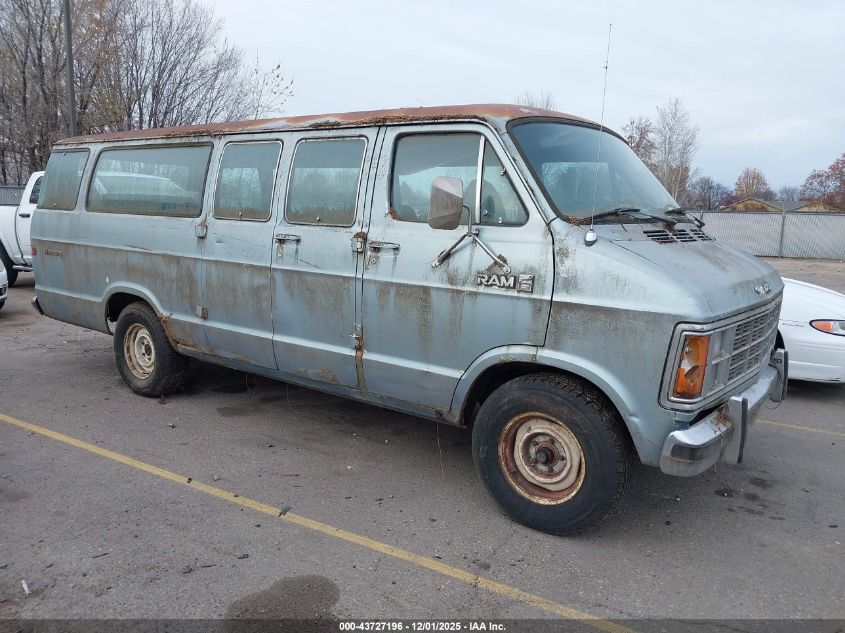 1985 Dodge Ram Wagon B250