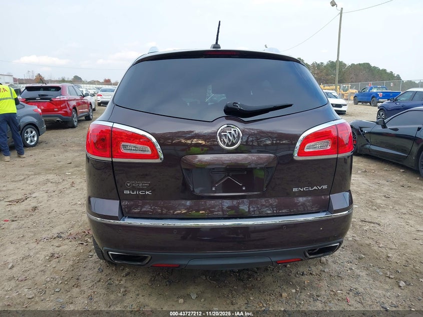 2016 Buick Enclave Premium VIN: 5GAKRCKD6GJ141516 Lot: 43727212