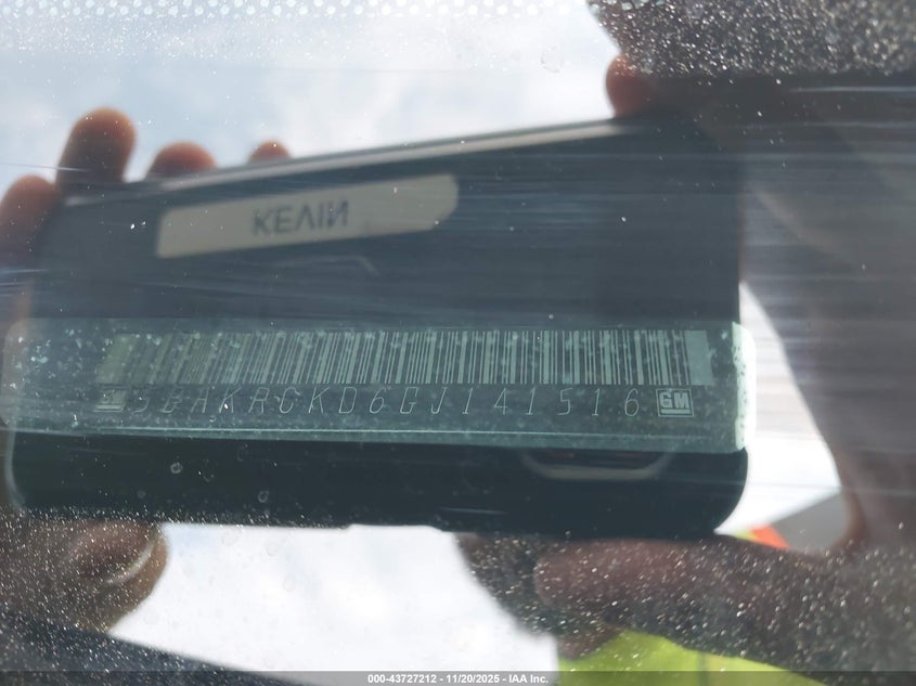 2016 Buick Enclave Premium VIN: 5GAKRCKD6GJ141516 Lot: 43727212