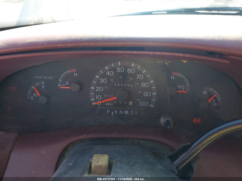 1997 Ford F150 VIN: 1FTDF1726VKA50930 Lot: 43727251