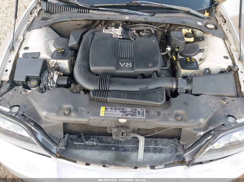 2002 Lincoln Ls V8 Auto VIN: 1LNHM87A52Y679025 Lot: 43727314