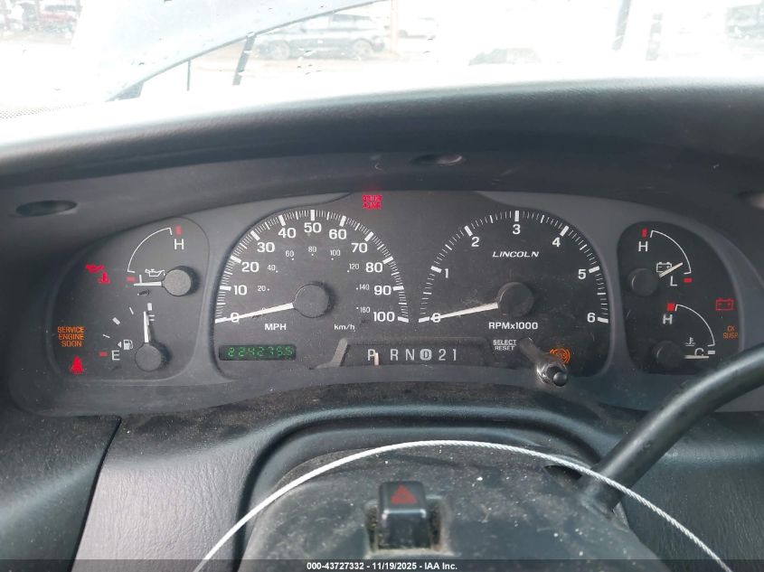 2002 Lincoln Blackwood VIN: 5LTEW05A82KJ00907 Lot: 43727332