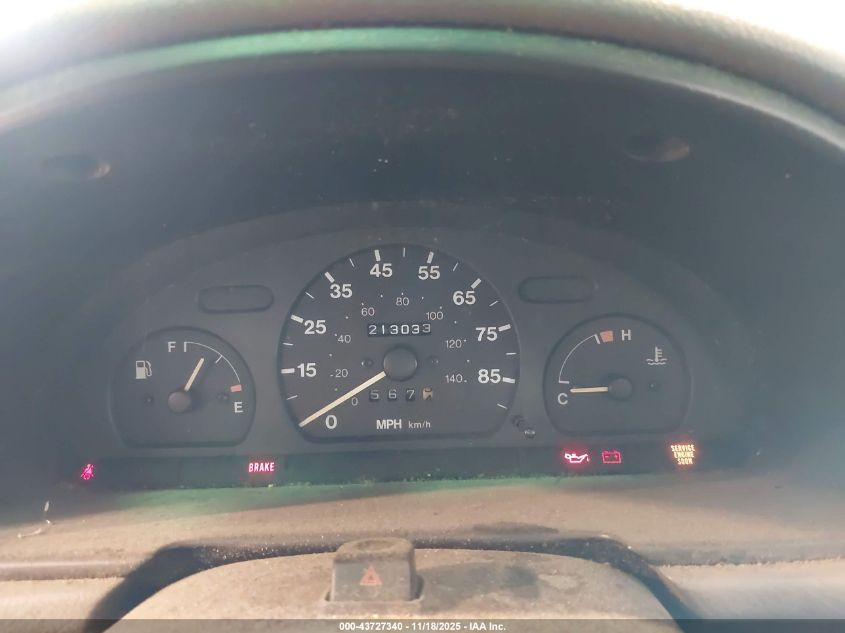 1998 Chevrolet Metro Lsi VIN: 2C1MR5225W6734147 Lot: 43727340