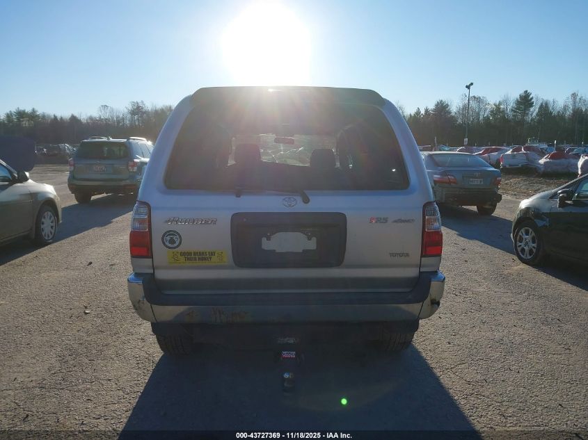 2001 Toyota 4Runner Sr5 V6 VIN: JT3HN86R010360805 Lot: 43727369