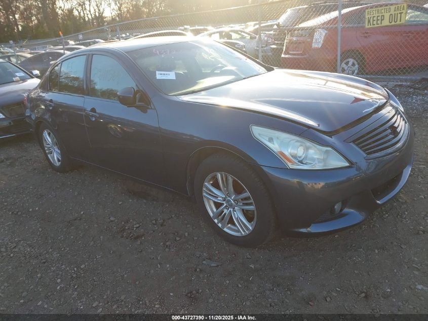 INFINITI G25 JOURNEY