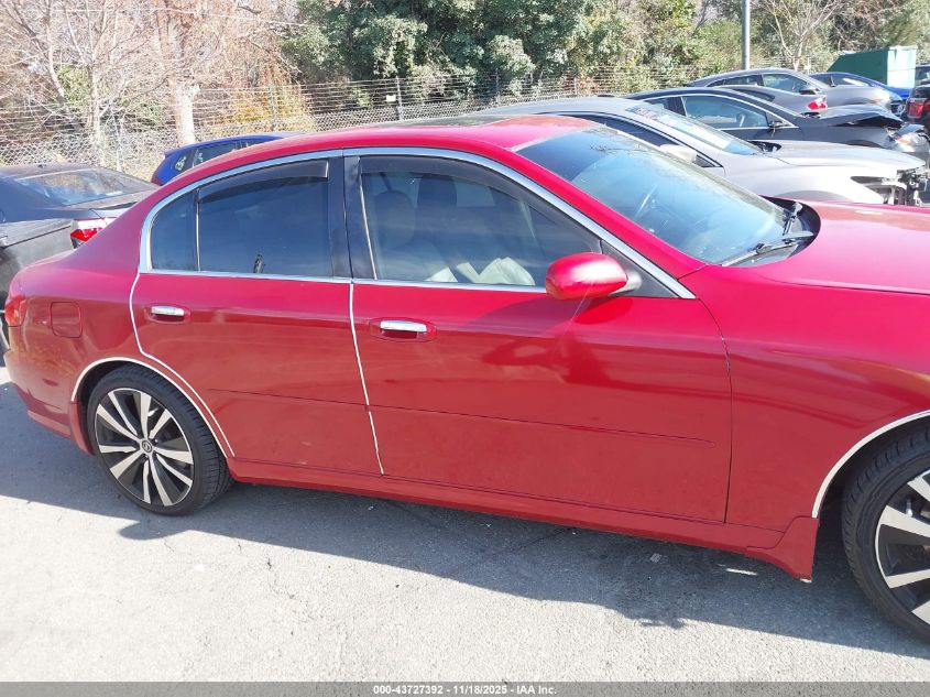 2006 Infiniti G35 VIN: JNKCV51E86M515320 Lot: 43727392