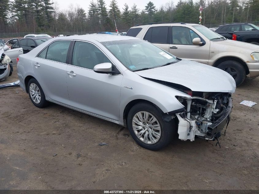 TOYOTA CAMRY HYBRID LE