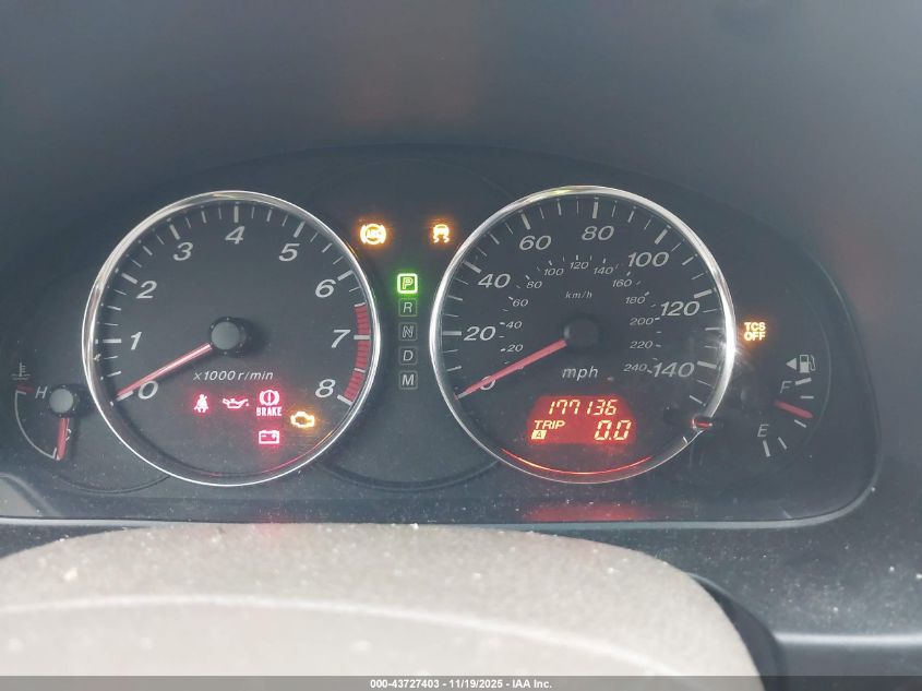 2004 Mazda Mazda6 S VIN: 1YVFP82D645N59706 Lot: 43727403