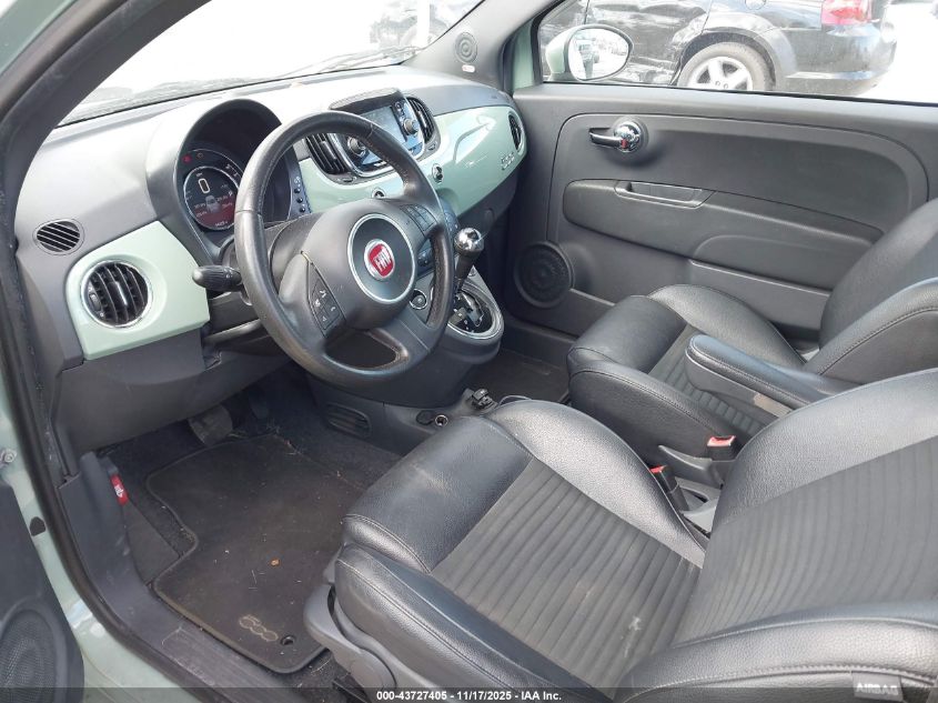 2016 Fiat 500 Sport VIN: 3C3CFFBR4GT161642 Lot: 43727405