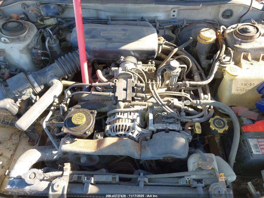 1997 Subaru Impreza L VIN: JF1GC435XVH512108 Lot: 43727426