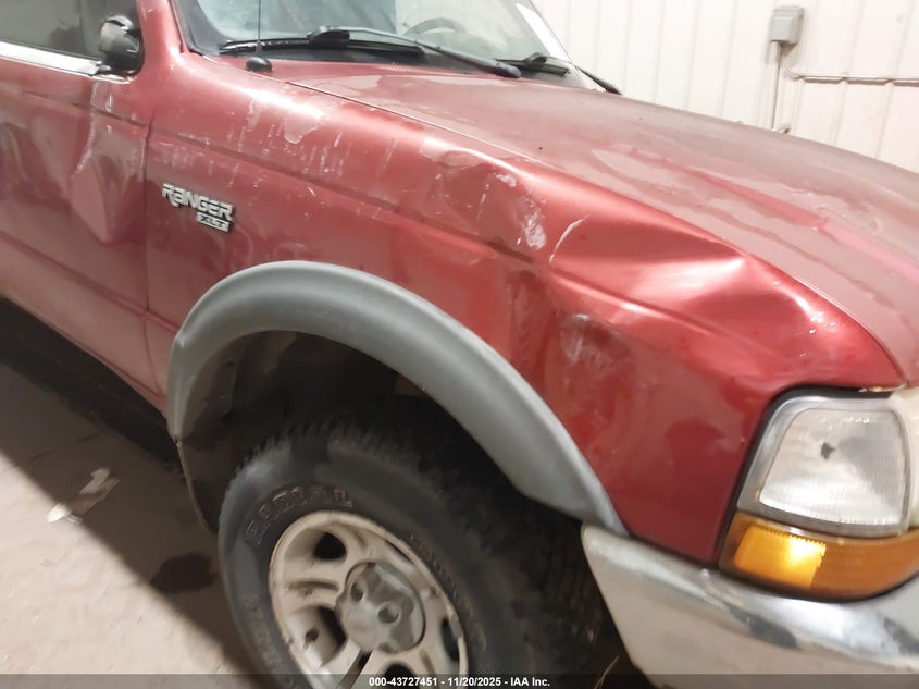2000 Ford Ranger Xlt VIN: 1FTZR15X8YPB98483 Lot: 43727451