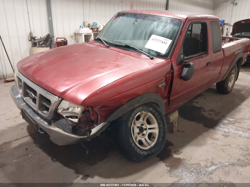 2000 Ford Ranger Xlt VIN: 1FTZR15X8YPB98483 Lot: 43727451