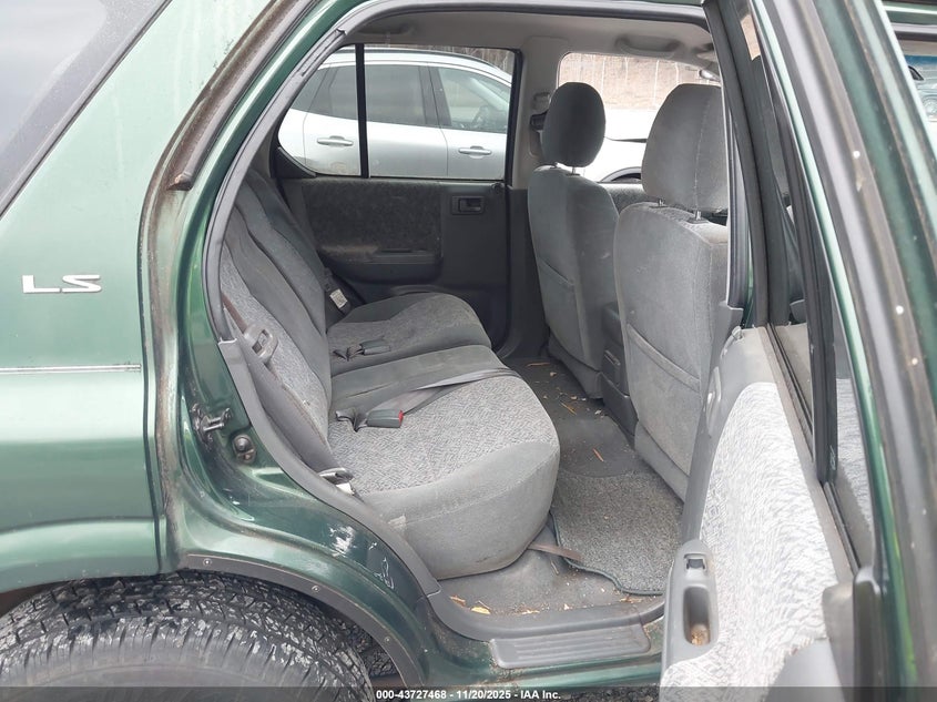 2001 Isuzu Rodeo Ls 3.2L/Ls 3.2L V6/Lse 3.2L V6/S/S 3.2L V6 VIN: 4S2DM58W614303035 Lot: 43727468