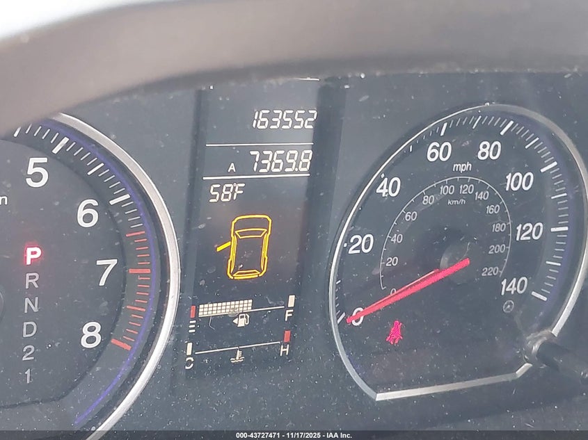 2008 Honda Cr-V Ex VIN: JHLRE48538C061680 Lot: 43727471