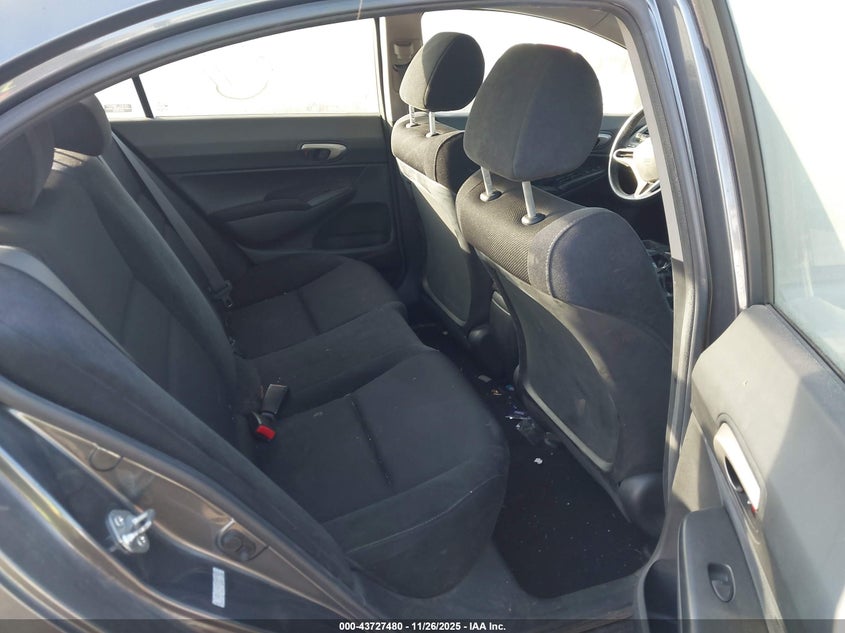 2009 Honda Civic Lx-S VIN: 19XFA156X90117192 Lot: 43727480