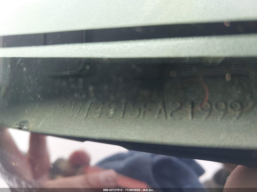 2005 Ford F150 Supercrew VIN: 1FTPW14515FA21999 Lot: 43727513