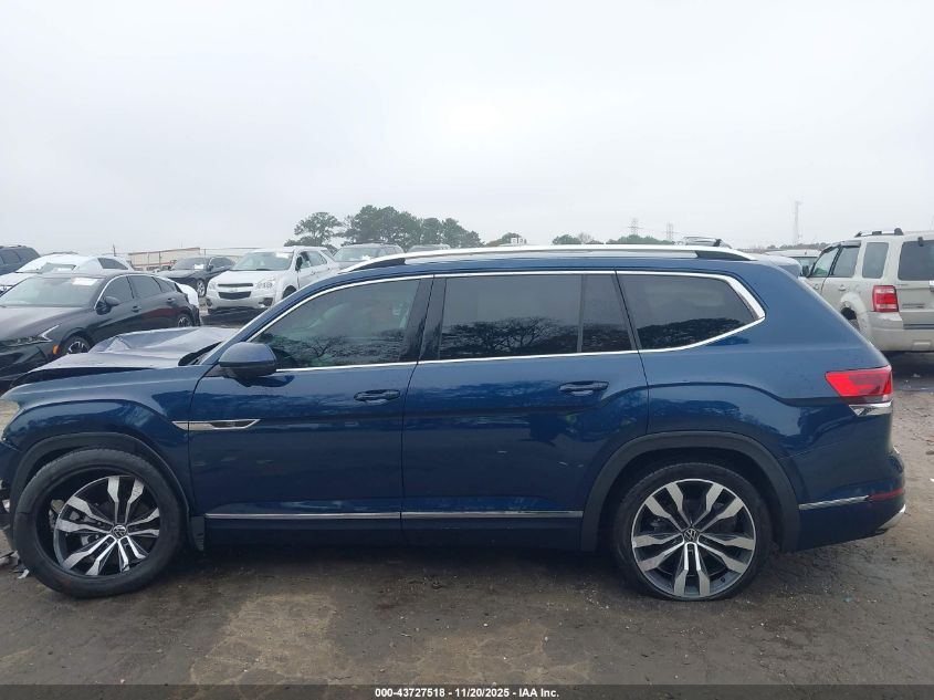 2023 Volkswagen Atlas 3.6L V6 Sel Premium R-Line VIN: 1V2FR2CA0PC528743 Lot: 43727518