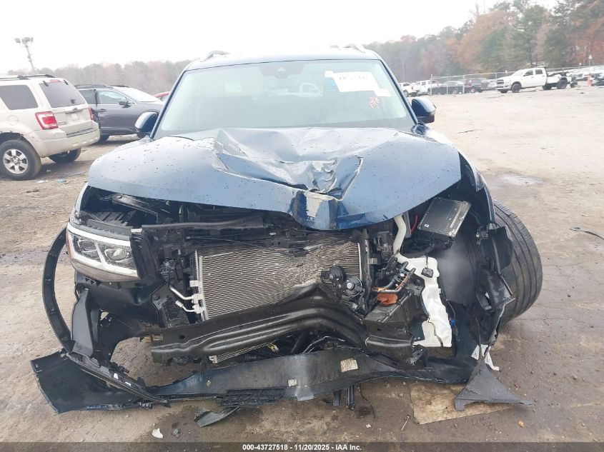 2023 Volkswagen Atlas 3.6L V6 Sel Premium R-Line VIN: 1V2FR2CA0PC528743 Lot: 43727518