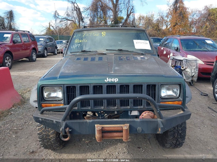 2000 Jeep Cherokee Se VIN: 1J4FF27S0YL192844 Lot: 43727528