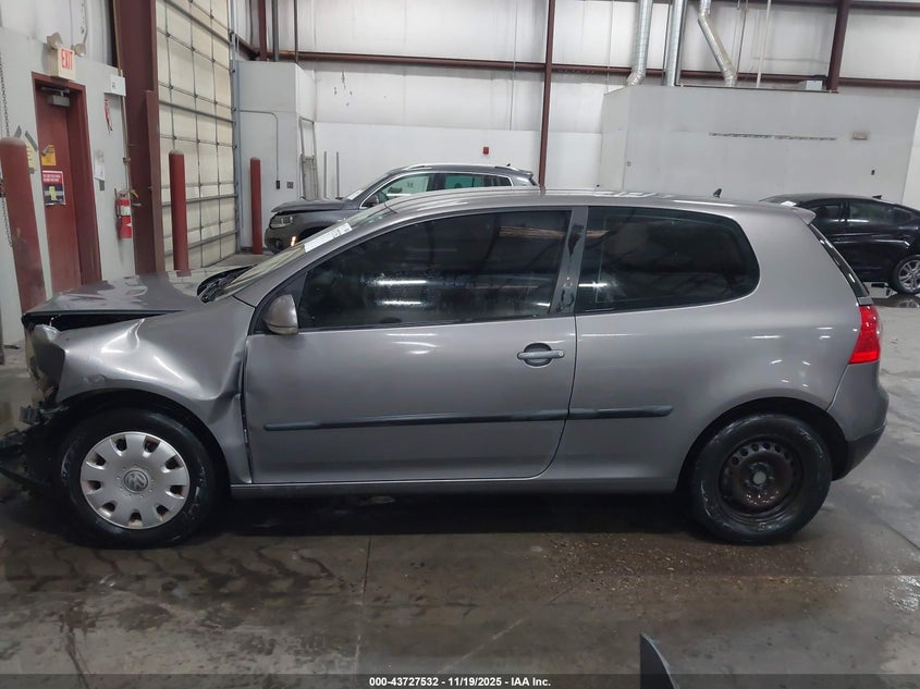 2007 Volkswagen Rabbit 2-Door VIN: WVWBR71K87W188832 Lot: 43727532