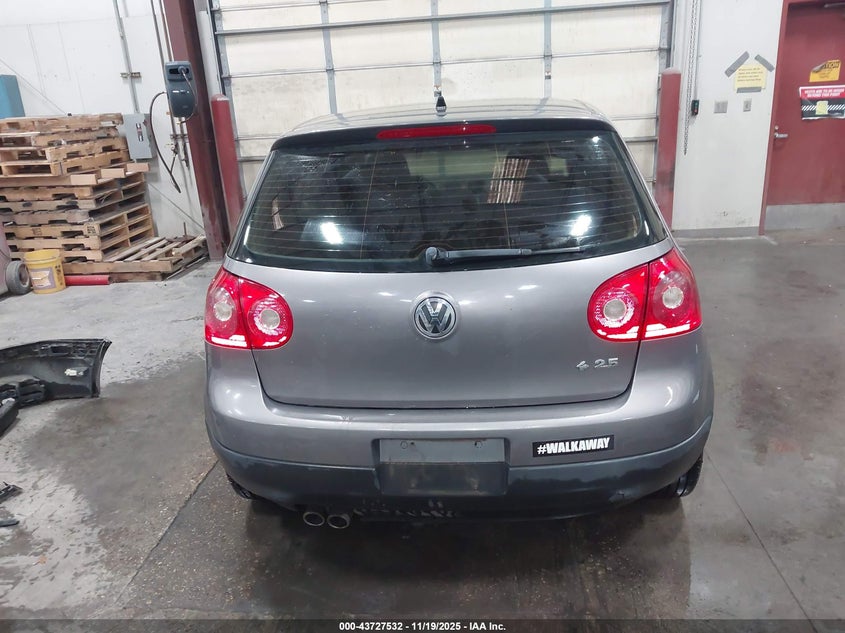 2007 Volkswagen Rabbit 2-Door VIN: WVWBR71K87W188832 Lot: 43727532