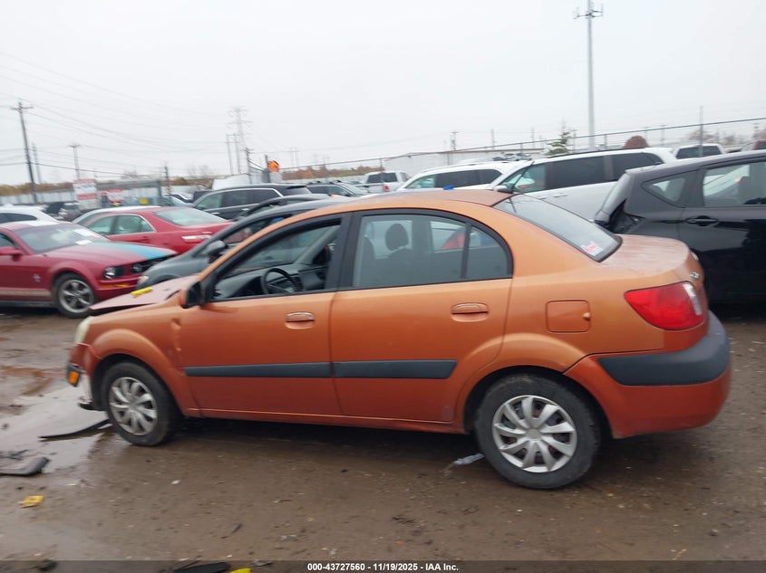 2009 Kia Rio Lx VIN: KNADE223596580617 Lot: 43727560